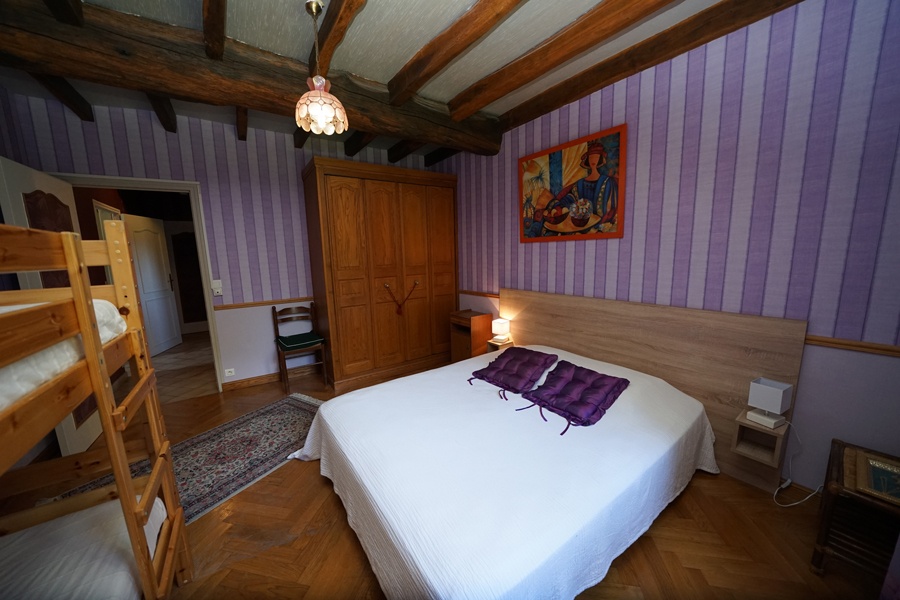 chambre violette